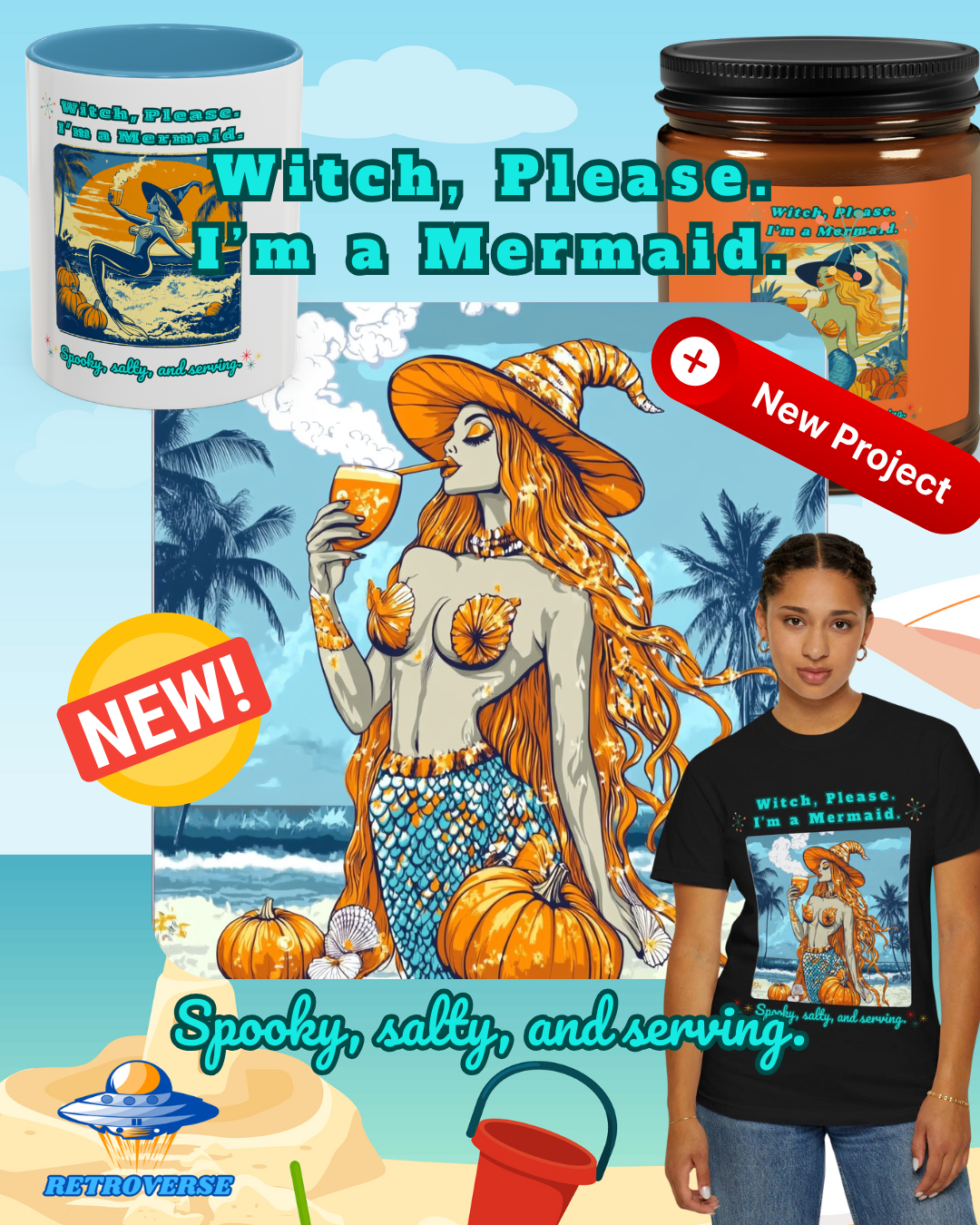 Retro sci-fi merchandise and apparel – Shop The Retroverse collection
